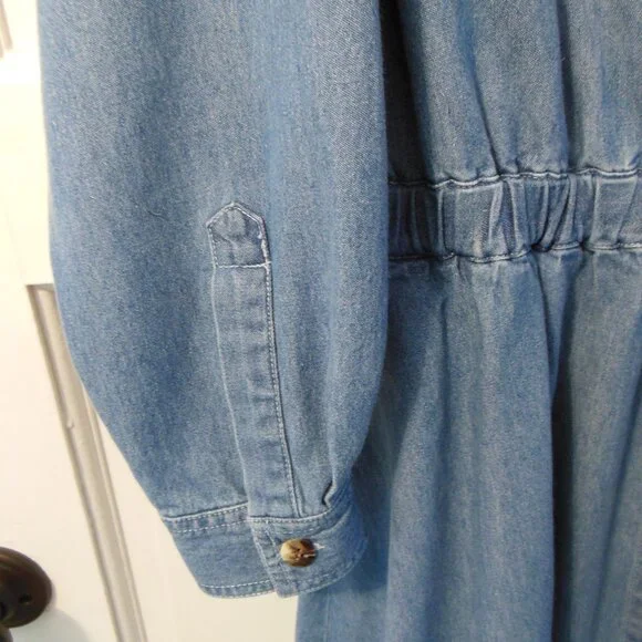 FADS 100% Cotton Denim Dress - Picture 7 of 9
